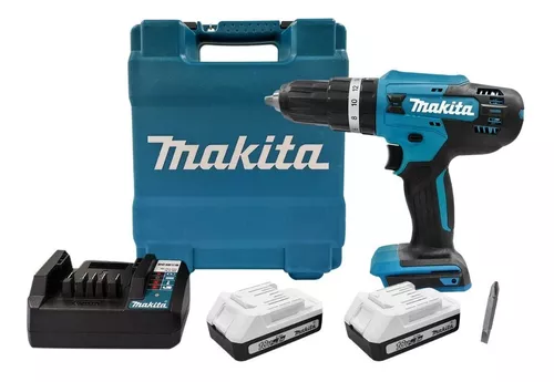 Taladro Makita HP488D 18v 1/2" baterías y cargador 